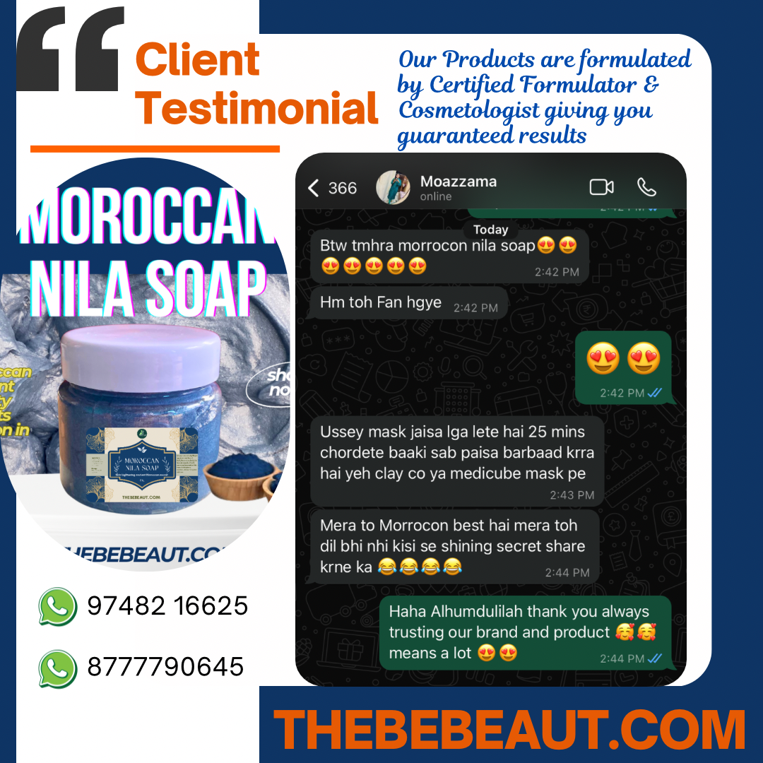 Moroccan nila soap butter base| First time in INDIA