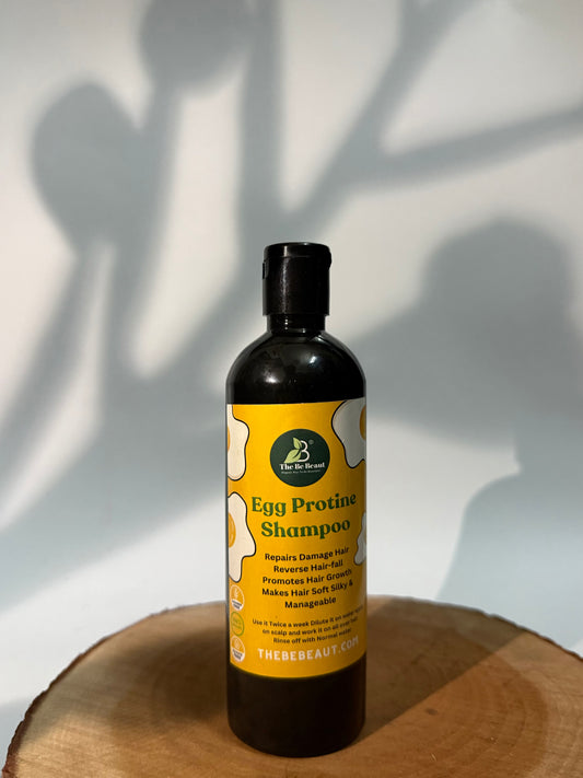 Egg protein shampoo