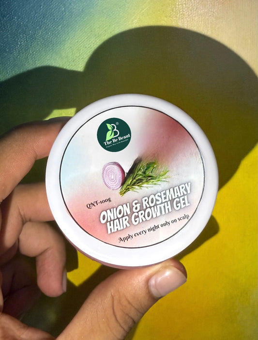 Onion and rosemary hair growth gel