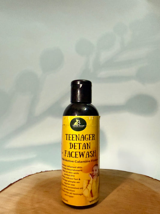 Teenager detan face wash