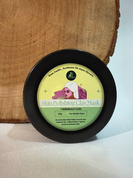 Skin polishing clay mask