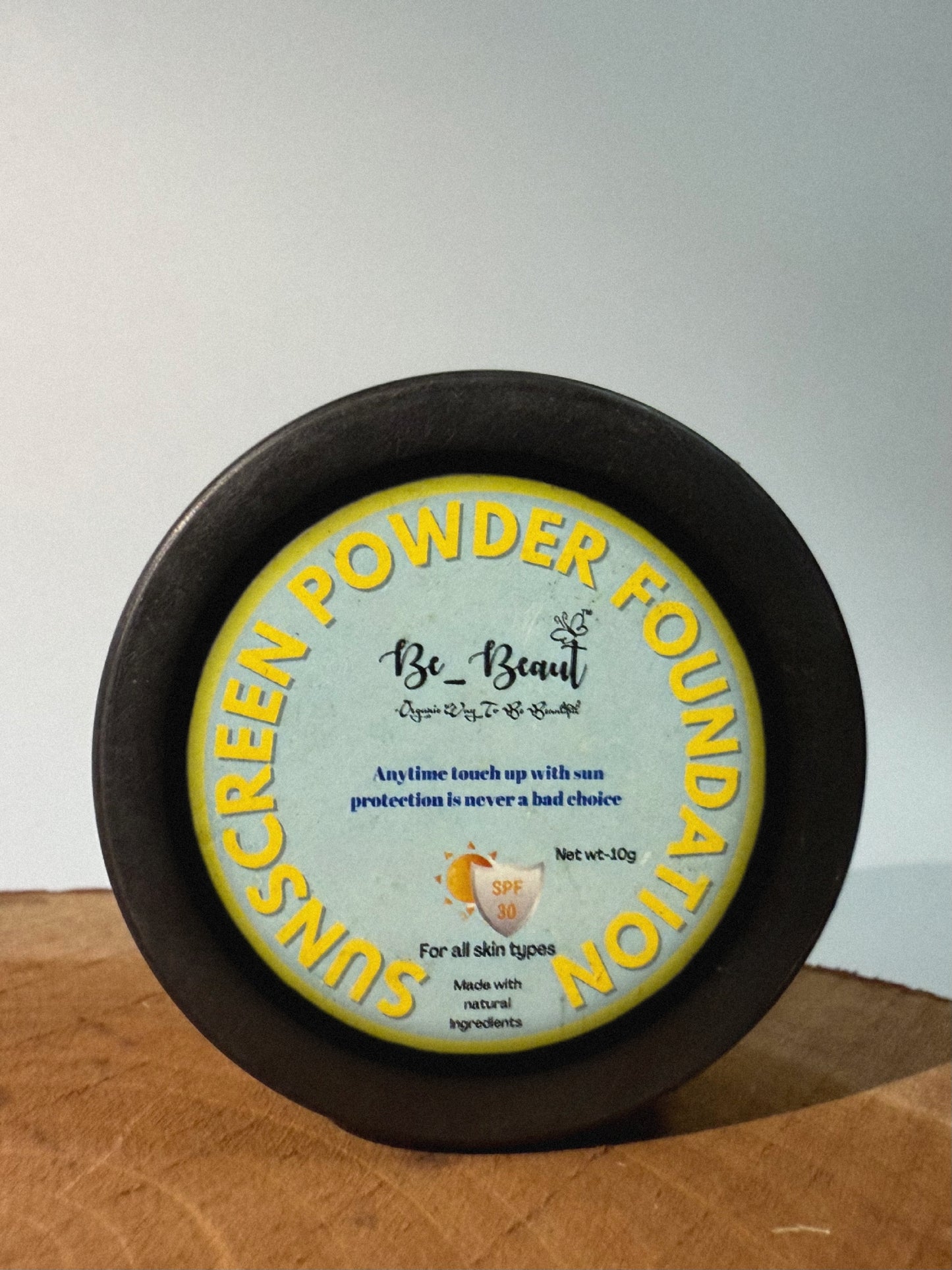 Sunscreen powder foundation