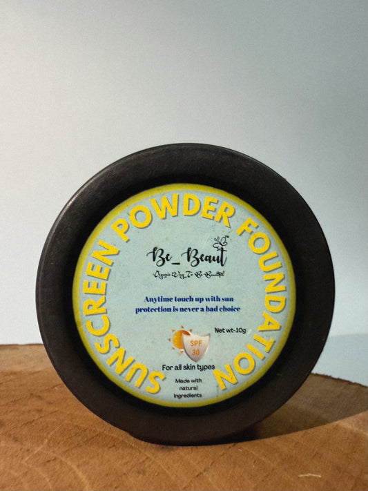Sunscreen powder foundation
