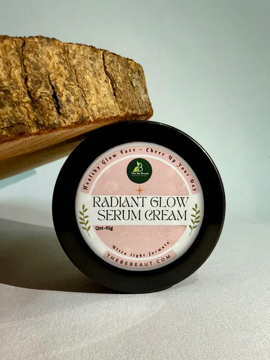 Radiant glow serum cream